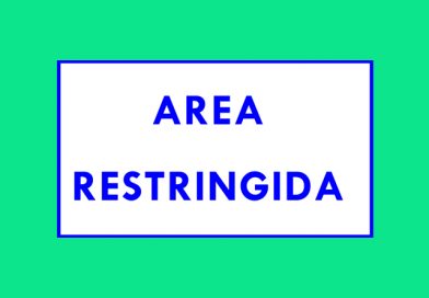 Información 200 AREA RESTRINGIDA