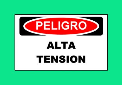 Peligro 1355 ALTA TENSION