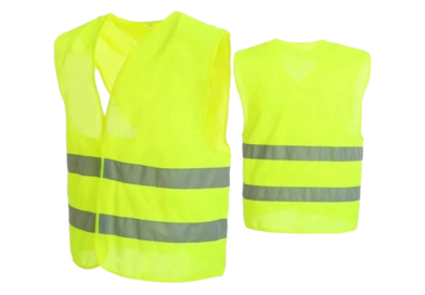 Seguridad Vial SV016 CH-Vial-AF Chaleco Amarillo Fluo