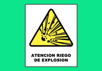 Atención 0023 RIESGO DE EXPLOSION
