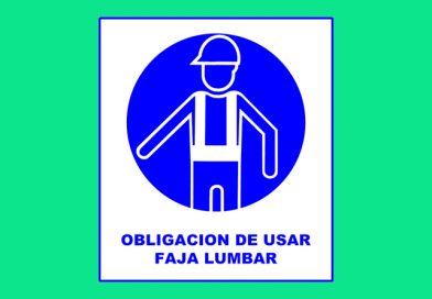 Obligación 016 DE USAR FAJA LUMBAR