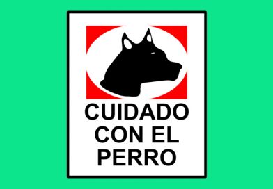 Peligro 0258 CUIDADO CON EL PERRO