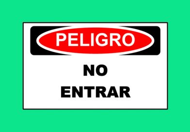 Peligro 1350 NO ENTRAR
