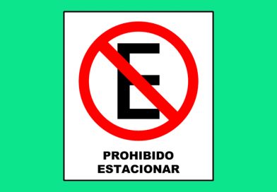 Prohibido 045 ESTACIONAR
