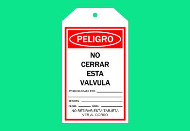 Tarjeta T02 NO CERRAR ESTA VALVULA