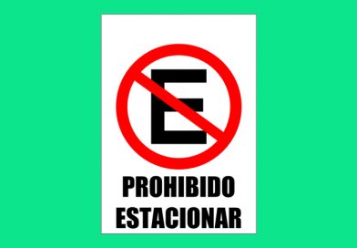 Vial V07 PROHIBIDO ESTACIONAR