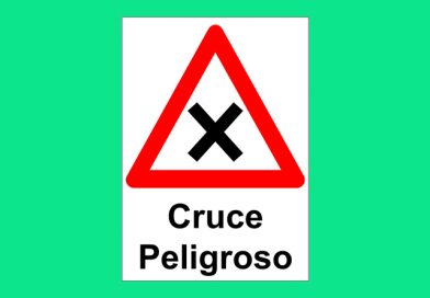 Vial V11 CRUCE PELIGROSO